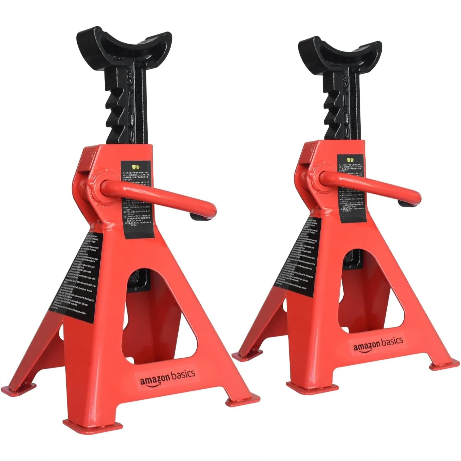 

Steel Jack Auto Stands, 3 Ton Capacity, Adjustable Height, Easy to Use for Car Maintenance