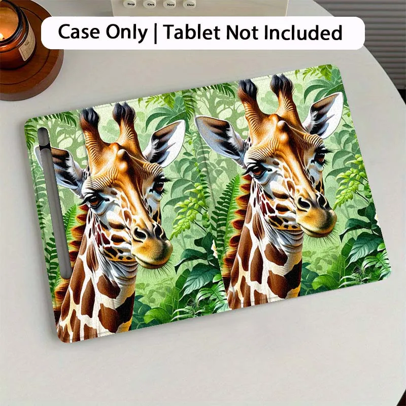 

Cartoon Giraffe Anime Tablet Case For Samsung Galaxy Tab S7 S8 S9 S10 FE Plus 12.4 13.1 Inch