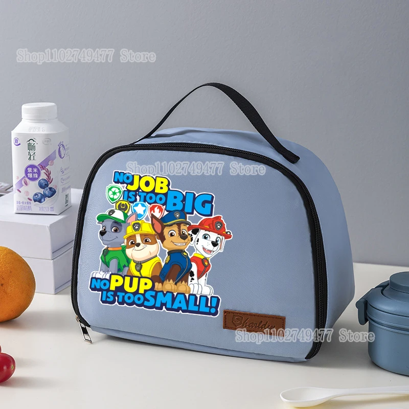 PAW patorl lunch bag cartoon anime aluminum foil cotton thickened preservation insulation work student bento box picnic handbag