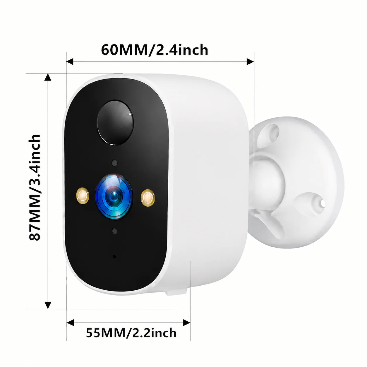 Wireless WiFi Security Camera, No WiFi Needed for Recording, 8M Trigger Distance, Smart APP Alert