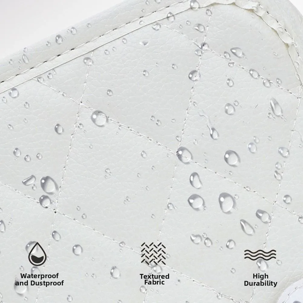 

Книга-органайзер для украшений в стиле парфюмерии, большая вместимость, из искусственной кожи, многослойная, с защитой от окисления