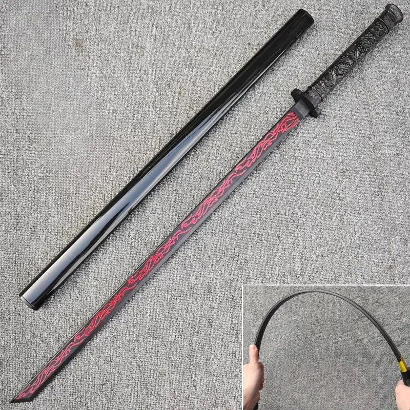 

Plastic Knife Tang Hengdao Embroidery Spring Knife Han Sword Performance Training 102cm