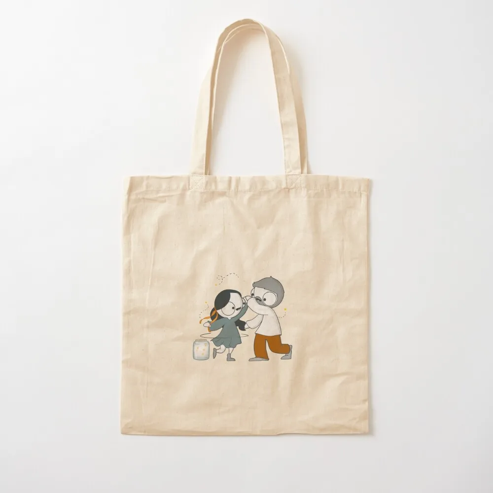Dancing John & Catana Tote Bag shopper bag women canvas large tote bag tote custom Lady bags