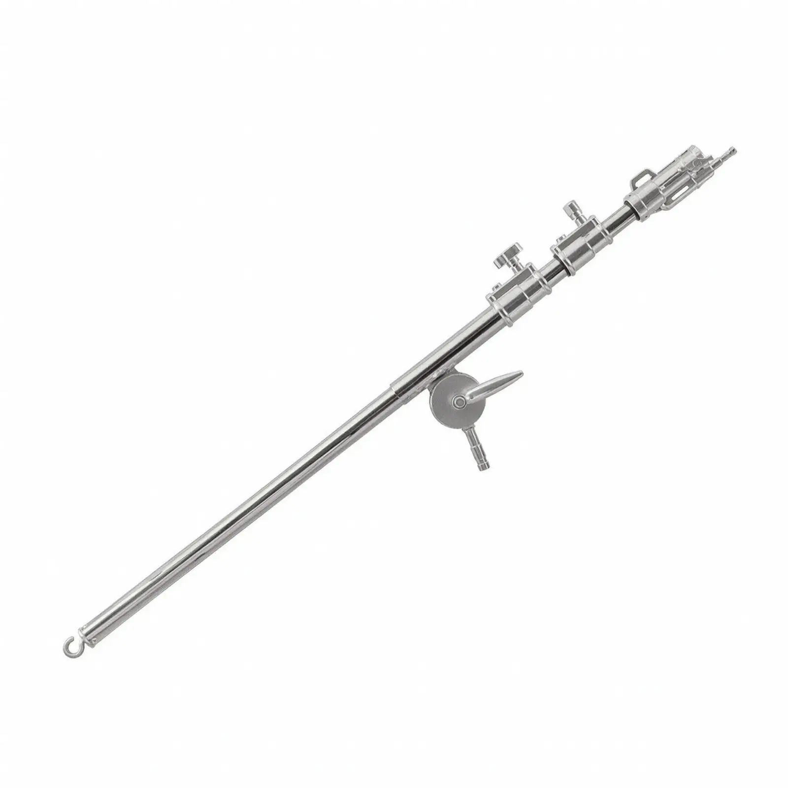 Aluminum Extension Bracket with Pivoting Arm Slim Telescoping Angled Arm Bracket for Photographers, Lighting Setups