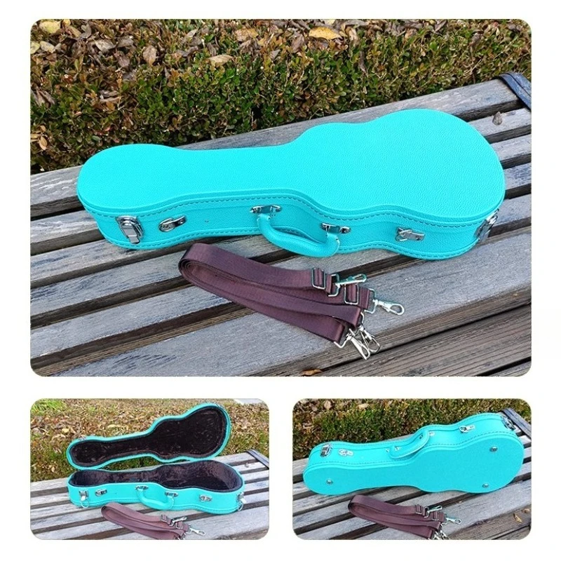 23/26 بوصة القيثارة حمل حقيبة المحمولة القيثارة حقيبة للتخزين المهنية الجلود واقية حقيبة ملحقات الآلات الموسيقية