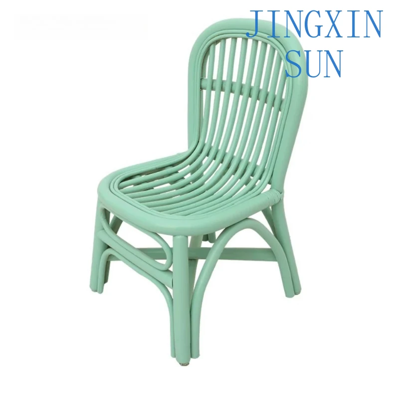 High-quality multi-color natural rattan  party activity chair