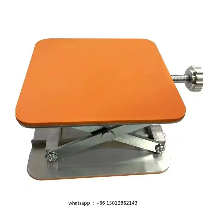 

Adjustable laboratory level bracket, anti slip lifting platform