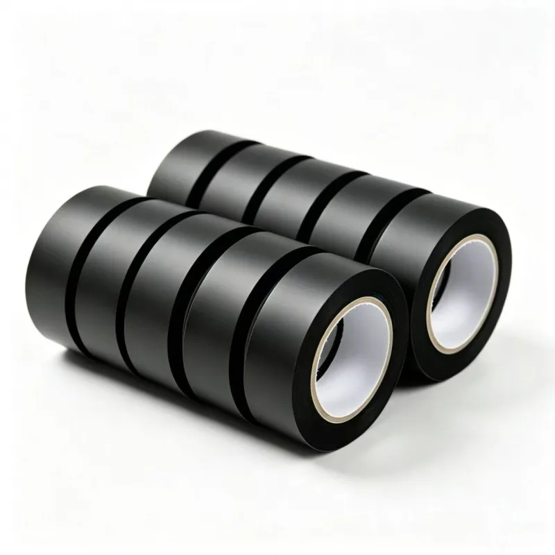 10 Rolls Black PVC Insulating Electrical Tape Strong Adhesive Heat Resistant for Wire Racket Grip Household
