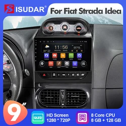 2026 NEW ! Android 14 Car Radio For For Fiat Strada ldea 2012-2016 Carplay Auto Multimedia Player Stereo GPS Qualcomm Snapdragon