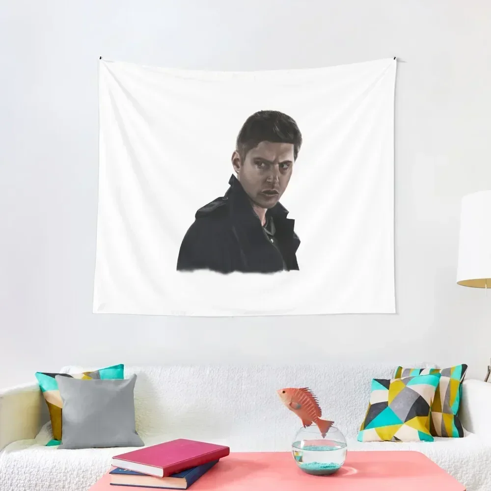 Dean Winchester Tapestry Room Decor For Girls Tapete For The Wall Decoration Home Living Room Decoration Tapestry