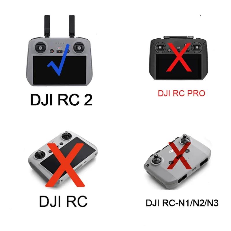 for DJI AIR 3S / Mini 4 PRO / Air 3 RC 2 Remote Control 5.8GHZ Signal Booster Range Transmitter Extender Drone Accessories