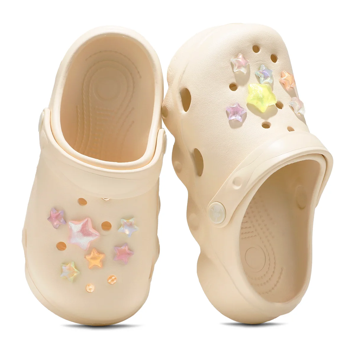 Kids' Clog, Lightweight EVA Garden Shoes, Waterproof Slip-Resistant Sandals, Comfortable Slip-On Shoes for Indoor Outdoor 1214