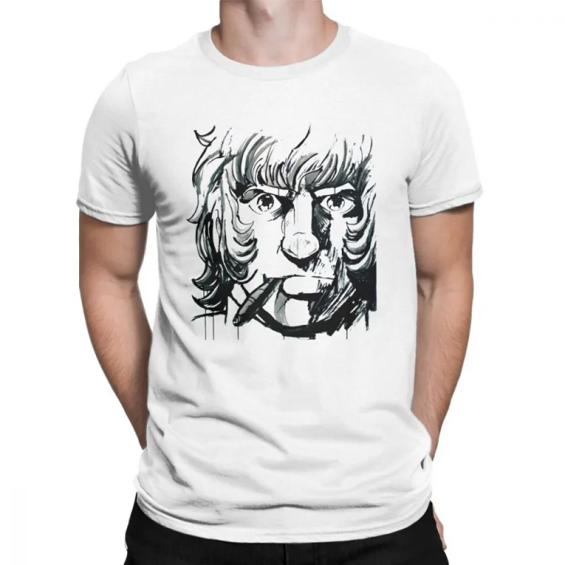 

80s Manga Cobra The Space Pirate Psychogun Y2K t shirt Kobura Adventure Anime Graphic Clothes cartoon Tee Large size tops