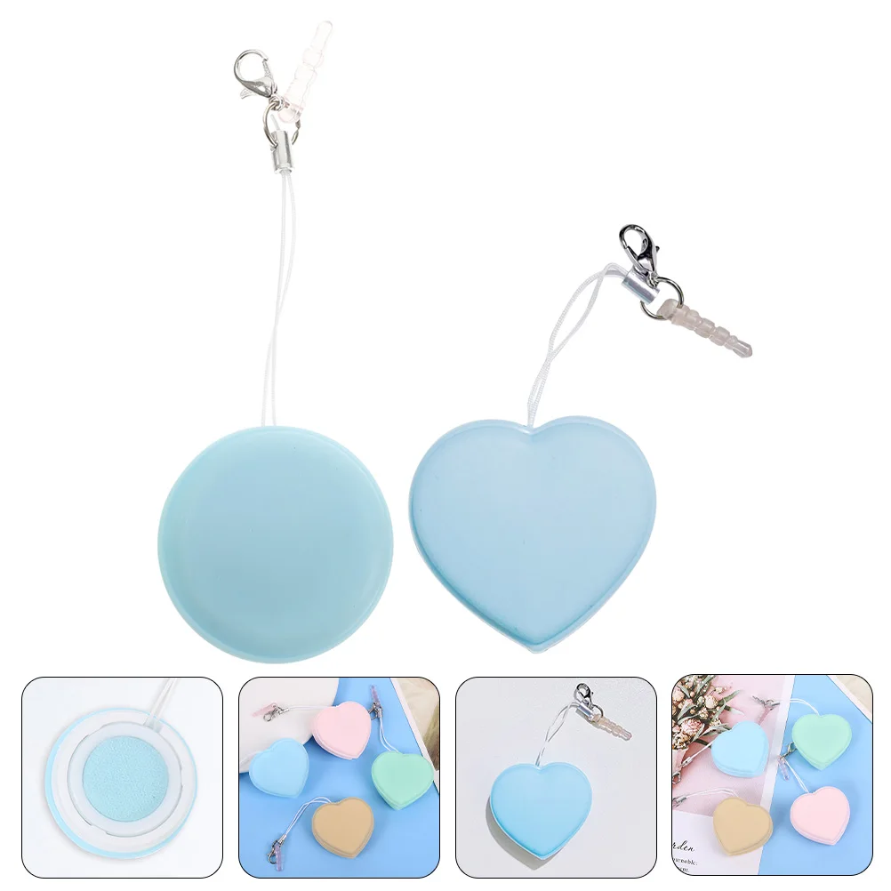 

2pcs Heart Shaped Phone Screen Cleaner Cloth Eyeglasses Lens Wipes Compact Lightweight Travel Glass Cleaning Tool Electronics