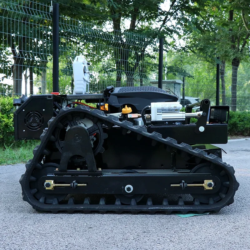 Customized Robotic 550mm Mower Golf Online Wireless Remote Control Crawler Lawn Mower