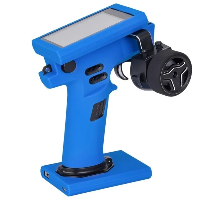 DTB7 Silicone Protective Cover Case for Noble NB4/NB4+ RC Transmitter Anti-Slip Shockproof Sweat-Resistant Blue