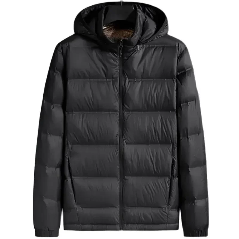 2023 New Arrival Winter 75% White Duck Down hooded Jackets Men,Mens Warm Thick Coat, 88173