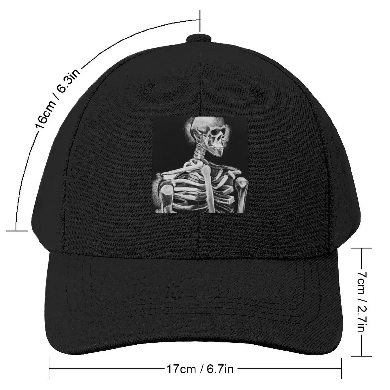 Chalk Skeleton Baseball Cap Brand Man cap Golf summer hat Snapback Cap For Man Women's