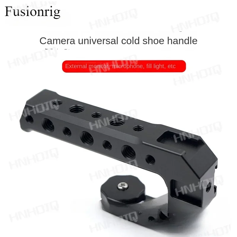 For Micro Single Camera Cold Shoe Handle SLR Cage Hot Shoe Lift Handle Handheld Photography Equipment Bracket Accessories