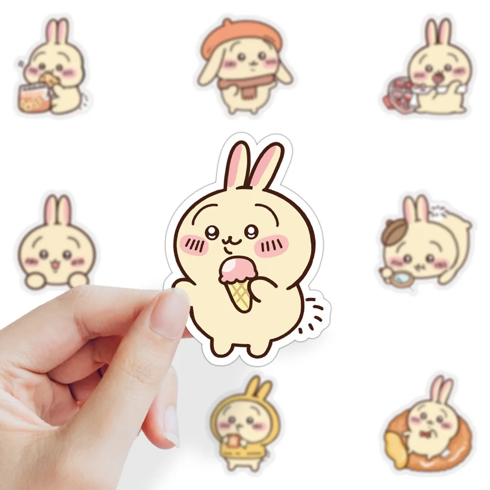 10/30/50/100PCS Kawaii Usagi Cartoon Manga Chiikawa Cute Sticker Graffiti Decoration Laptop Skateboard Waterproof Decal Kids Toy