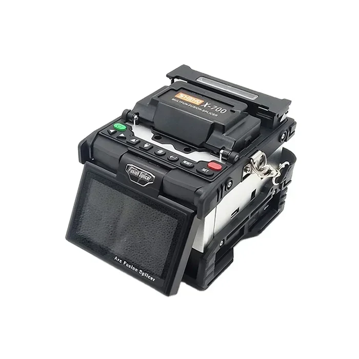 FTTX/ FTTH Fusion Splicer Optical Fiber Fusion Splicing Machine with 4 Motors for Single Fiber