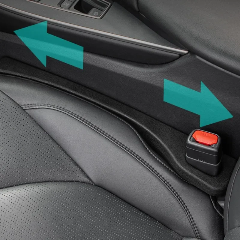 Car Seat Gap Filler Universal PU Leak-proof Filling Strip Anti-Drop Seat Gap Strip With Hole Car Decor Auto Interior Accessories