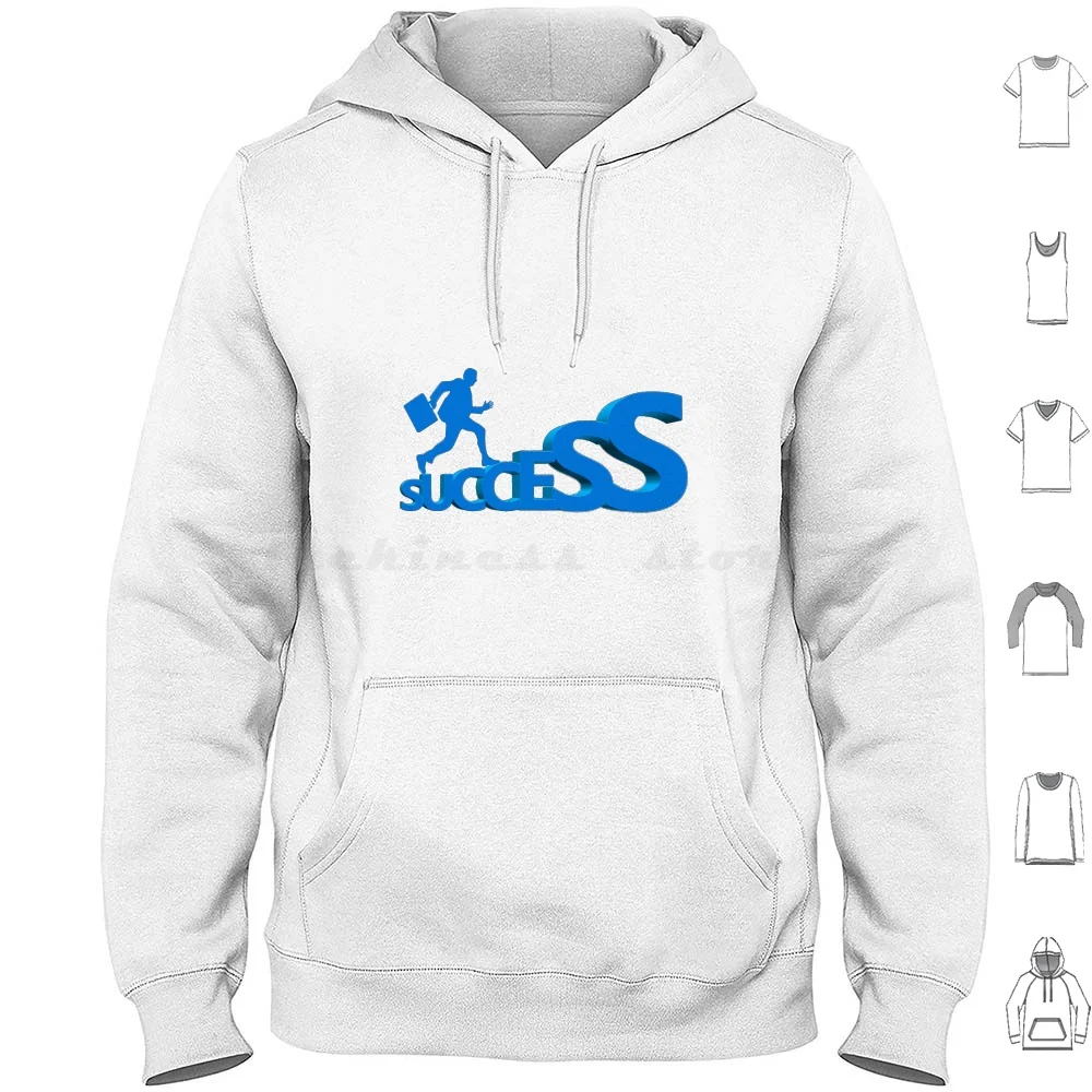 Success Named Hoodies Long Sleeve Success Win Logo