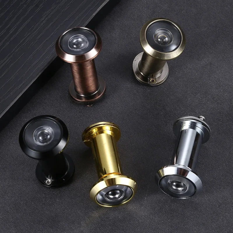 

1PC Cat Eye Security Door Hotel Wooden Door and Window Accessories Universal with Rear Cover Door Eye Hotel Adjustable HD