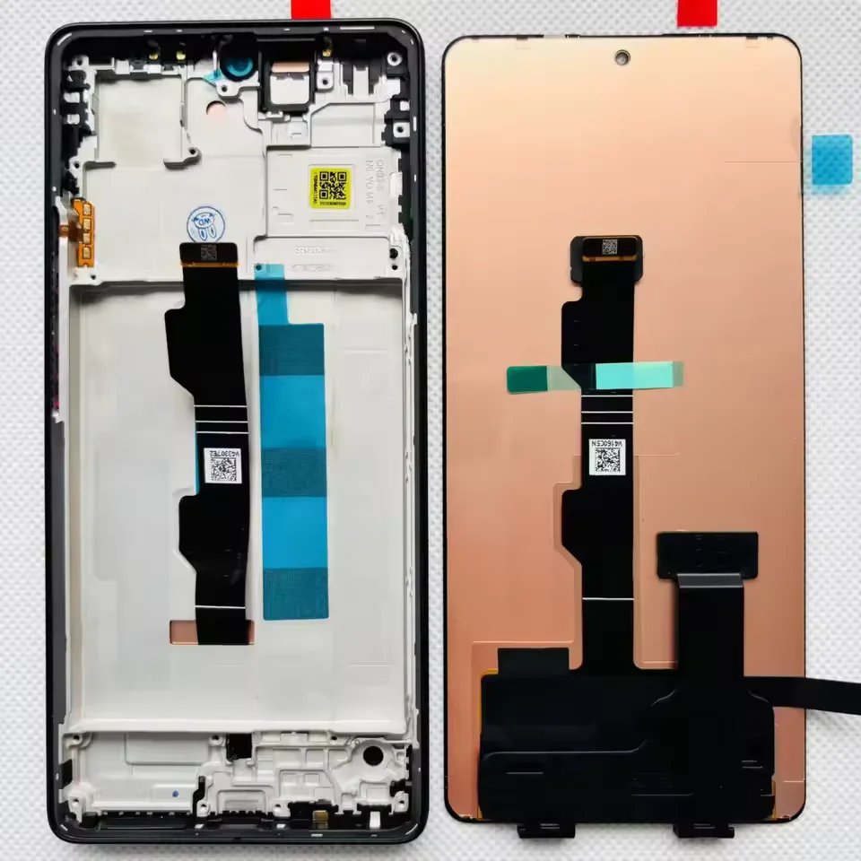 Replacement Original 6.67'' AMOLED for Xiaomi Redmi Note 14S LCD Display with Frame 2502FRA65G Touch Screen Digitizer Assembly