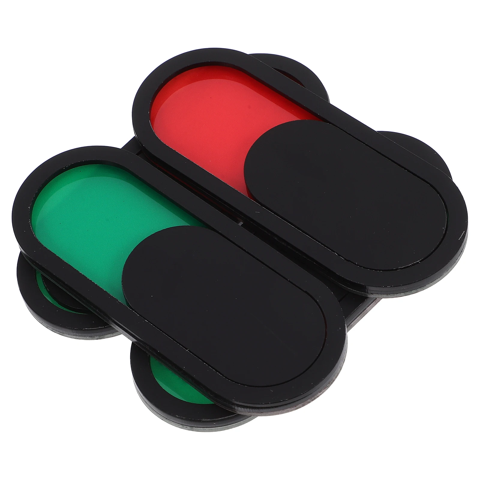 

4pcs Black Acrylic Signage 10x4cm In Use Available Switchable Office Door Sign Meeting Room Vacant Privacy Indicator