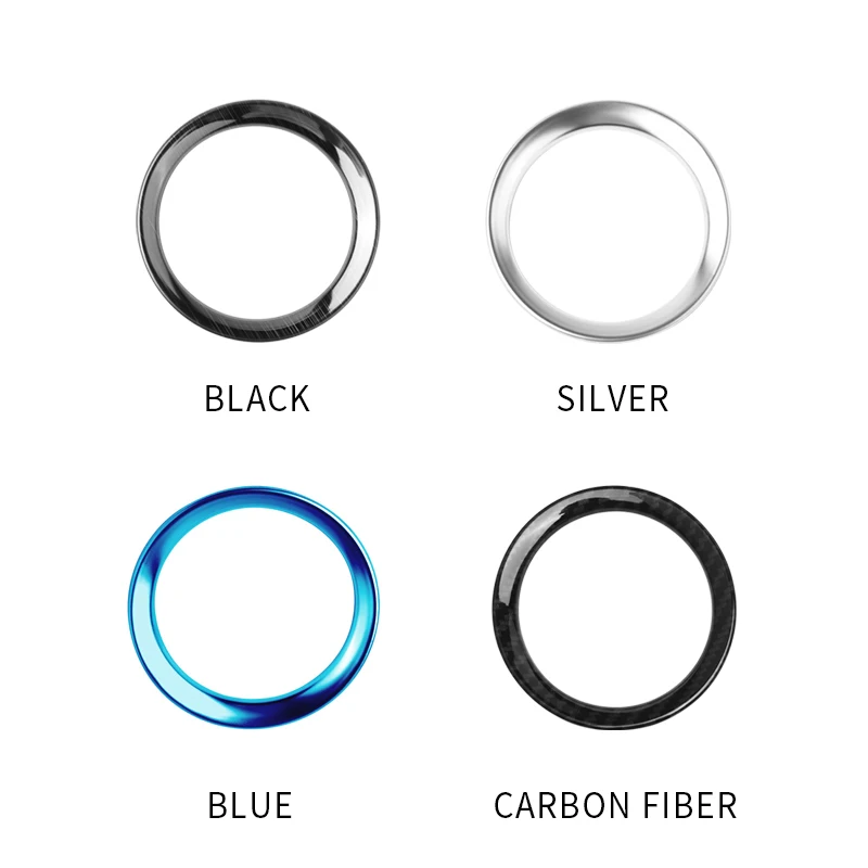 3D Car Styling Accessories Steering Wheel Center Logo Covers Trim for Smart 453 Fortwo Forfour Moulding Decoration Stickers