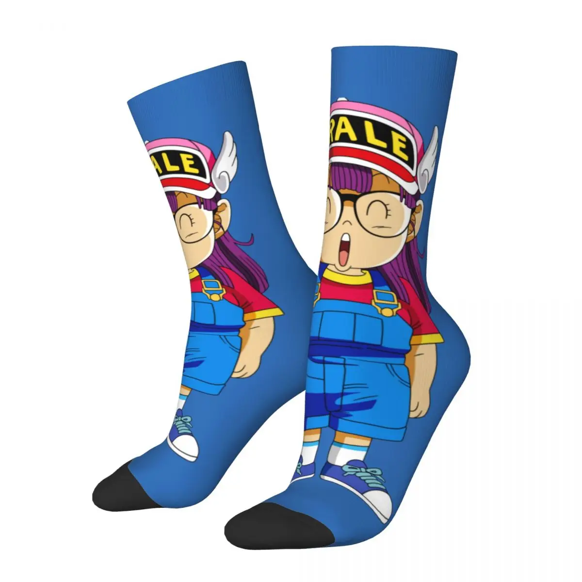 Dr.Slump Socks Men Women Casual Arale Socks High Quality Spring Summer Autumn Winter Middle Tube Stockings Gifts