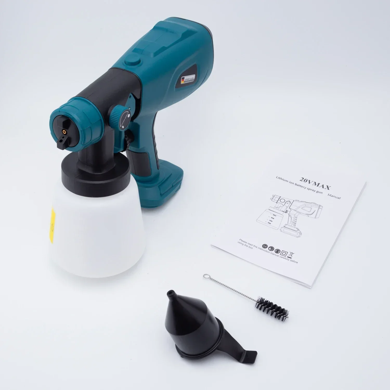 Cordless Electric Spray Gun For Makita 18V Lithium Battery 800 ML High Power Control Electric Paint Sprayer (NO Battery)