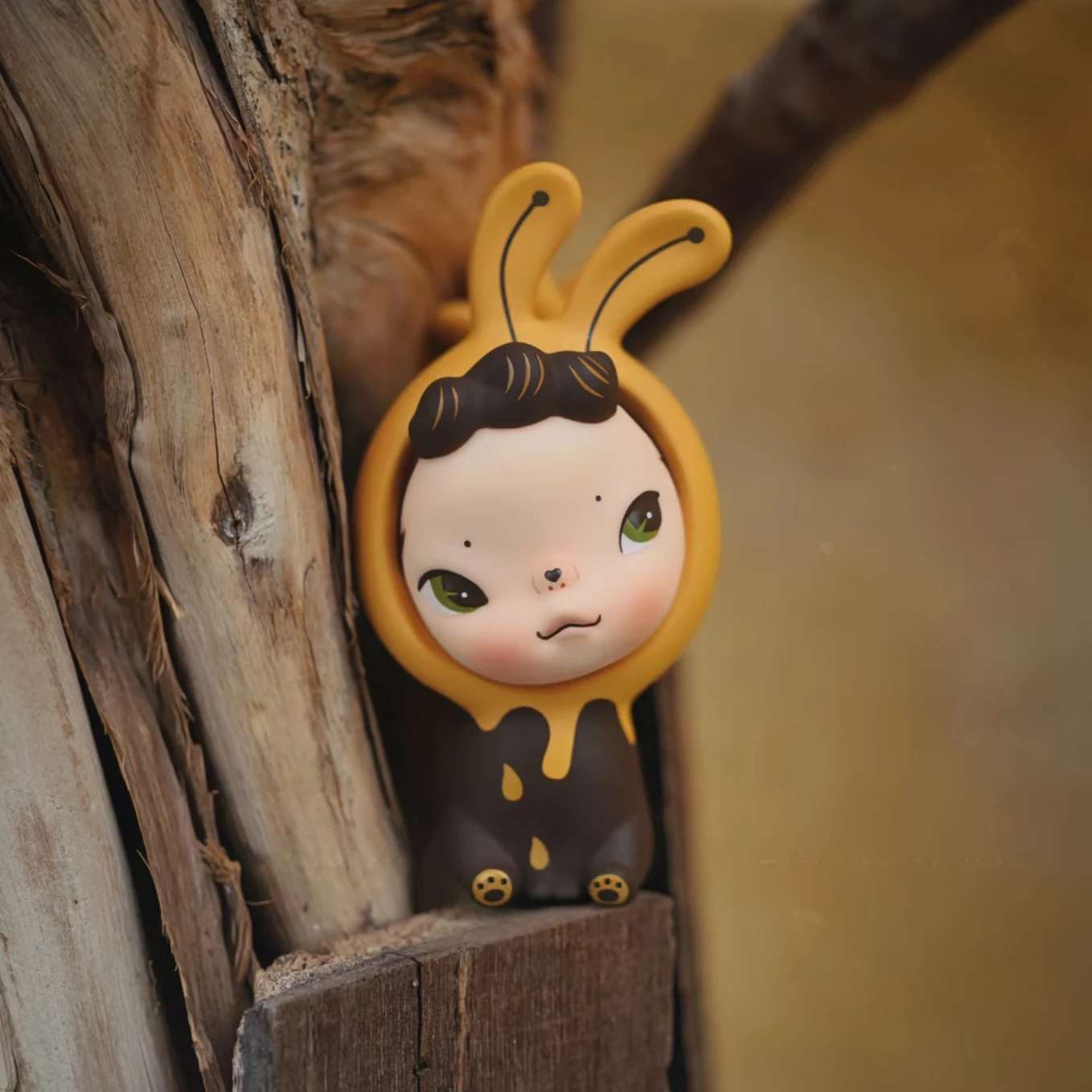 Sooya Collection Ban Mouse Little Painter Watercolor Graffiti Figure Toy Imagine Emo Designer Art Collection Doll BAN BOO