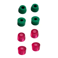 15mm Skateboard Longboard Truck Bushings Soft Replacement Full Set Top and