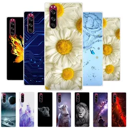 For Sony Xperia 5 Case Xperia5 Bumper Silicone TPU Soft Phone Cover For Sony experia 5 J9210 J8210 J8270 6.1