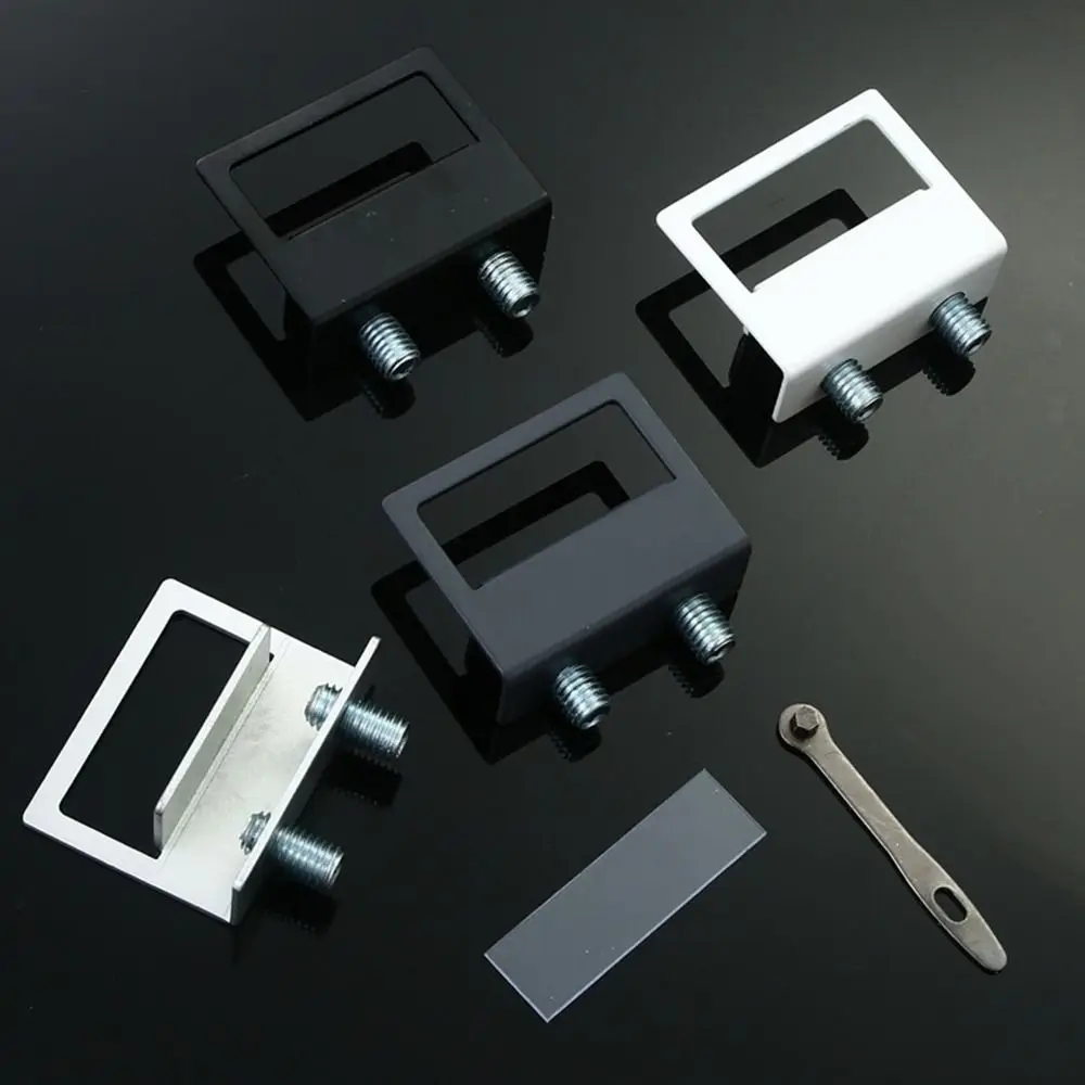 Sliding Security Window Locks Durable Adjustable Aluminum Alloy Window Lock Stopper Safety Sliding Door Clips Window