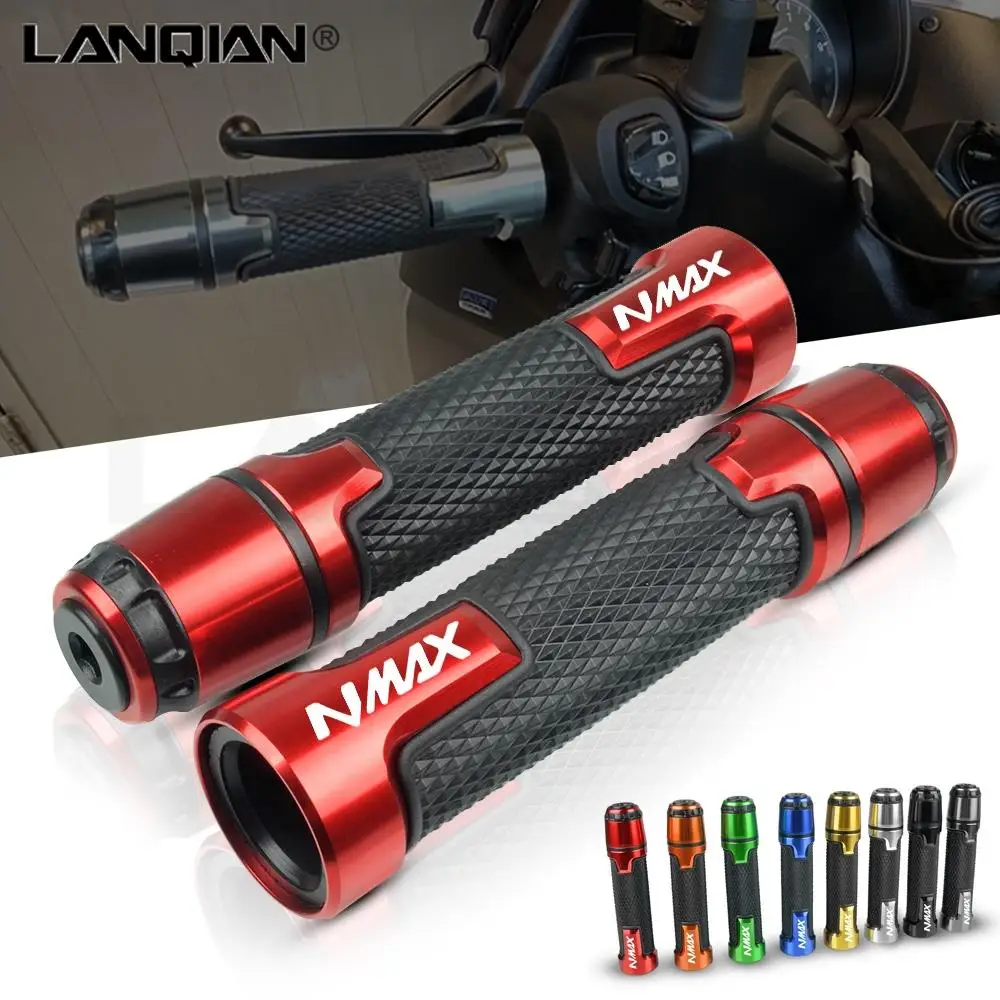 

N-MAX Universal 7/8 Motorcycle Handlebar Grips End Handlebar Grips For Yamaha NMAX 125 155 2015 2016 2017 2018 2019 20202 2021