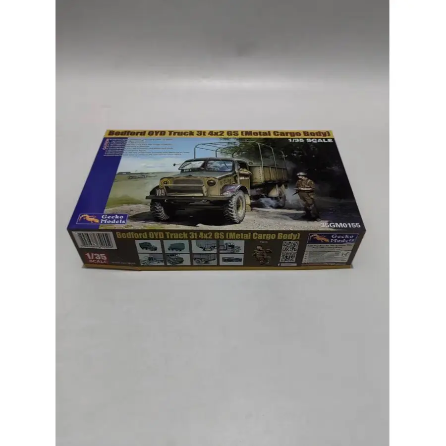 

35GM0155 Gecko 1/35 Bedford OYD Truck 3t 4x2 GS (металлический грузовой кузов) Набор для сборки модели