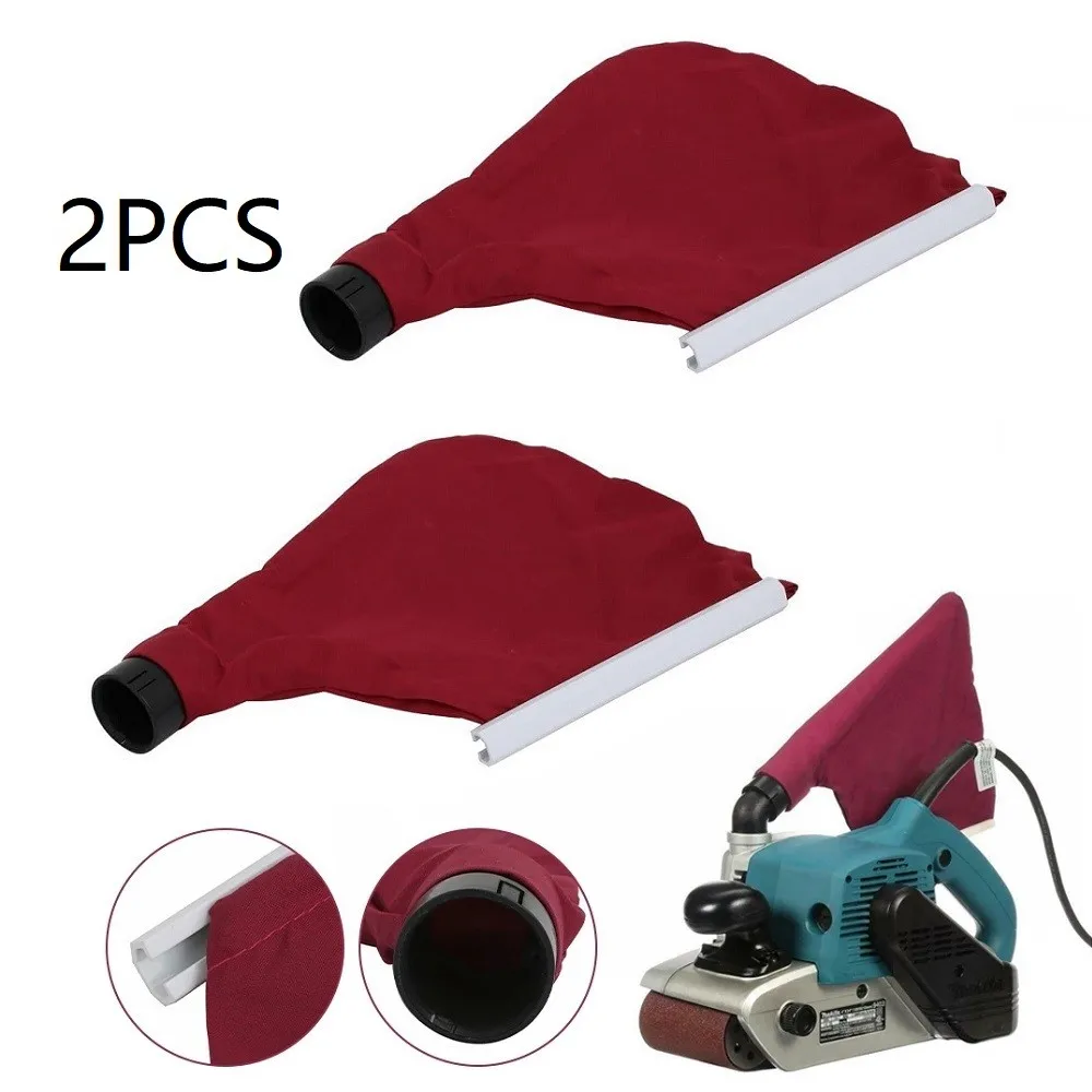 

2pcs Belt Sander Parts Anti-dust Cover Bag For 9403 9401 Home Belt Sander Power Tool Replacement Parts