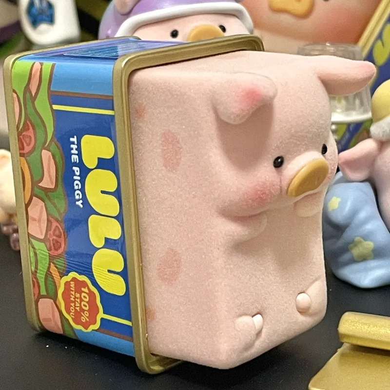 

Lulu Pig House Blind Box Genuine Handmade Desktop Decor Cute Blind Box Home Companion Series Lovely Birthday Gift Toy Children