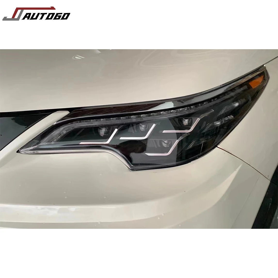 for  Body Kit For Toyota Fortuner 2014 2015 2016 2017 2018 2019 2020 Update to Lexus LX with Front+Rear Bumper assembly Headligh