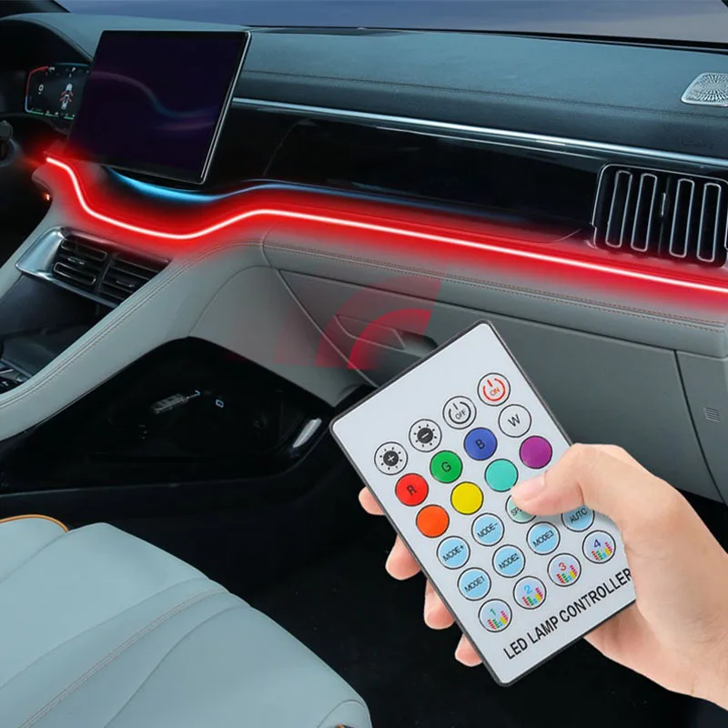Center console LED 64 color ambient light For BYD Sealion 6 Seal U Song Plus DMi EV 2020 2024 2025 Auto Decoration Accessories