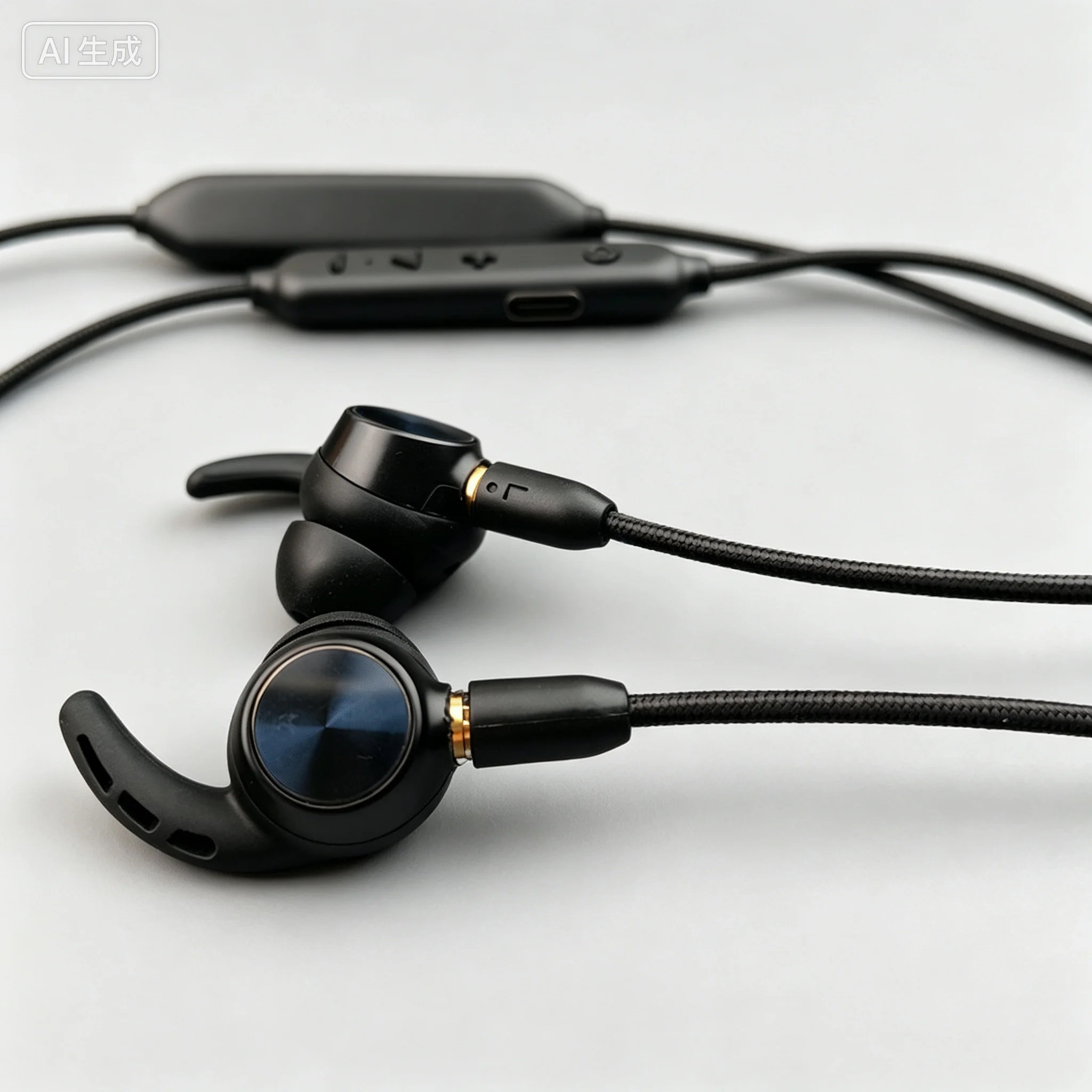For JEET W1S in-ear headset wireless bluetooth thousand-yuan fever HIFI headset head mmcx replaceable cable