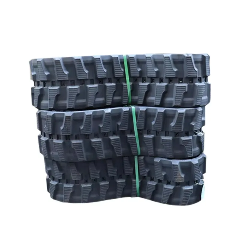 

For Mini Excavator Kubota Yanmar 17 Yuchai Sany Ishikawa Island Chain Belt Wear-resistant Rubber Track