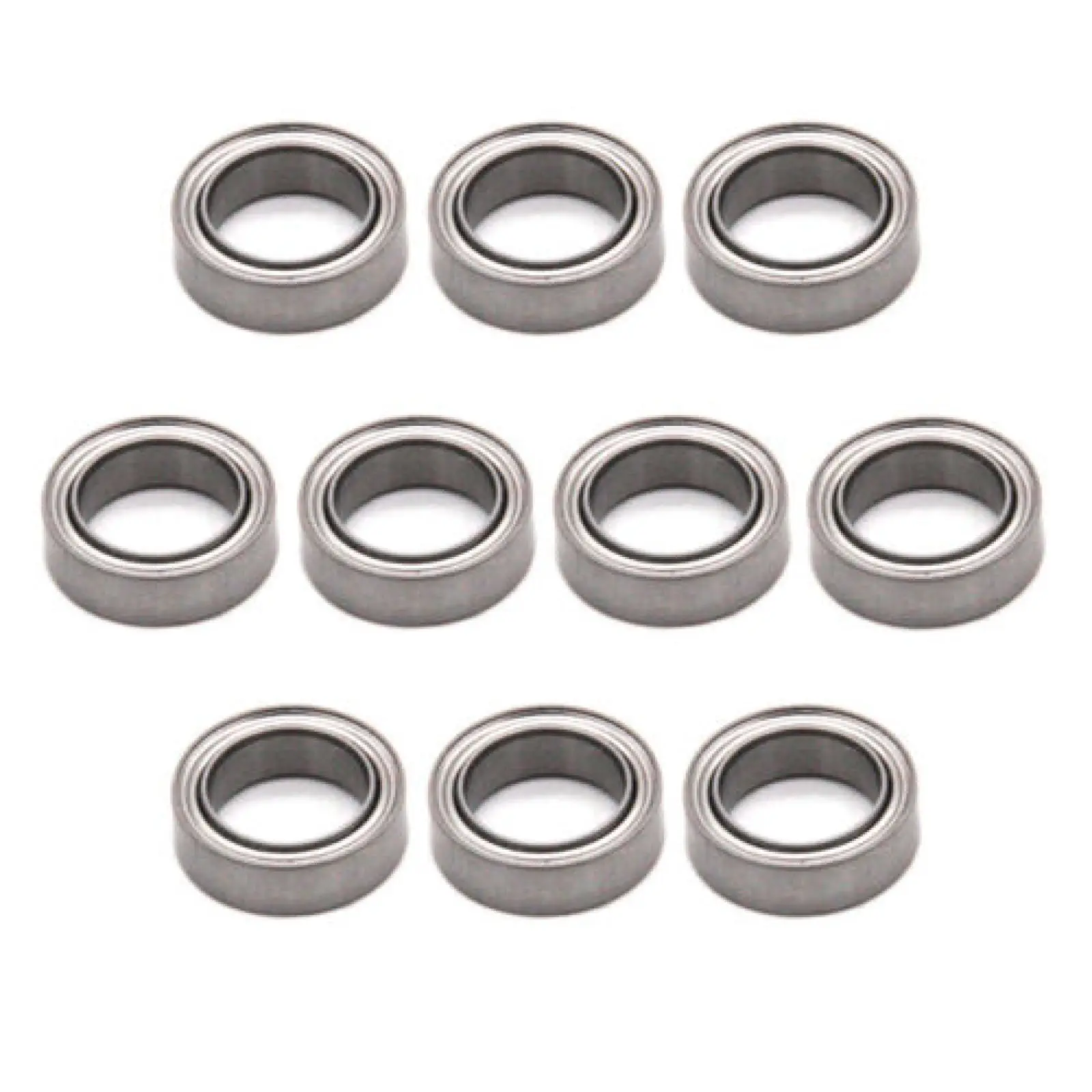 10pcs 8 x 12 x 3.5mm Thickness Bearing Steel Mini Groove Ball MR128ZZ