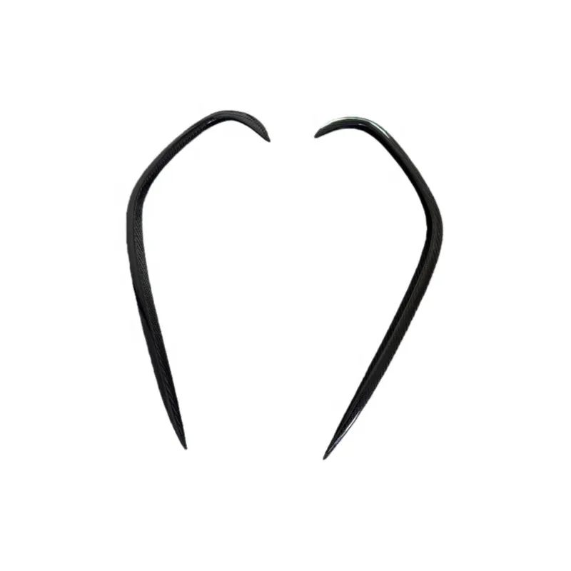 

GT High-Quality PRO Style Dry Carbon Fiber Front Bumper Vent Fog Lamp Air Knife