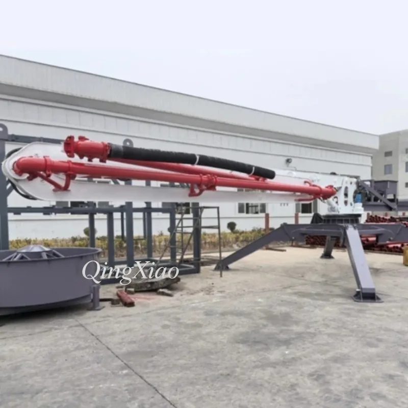 FOB Price Hydraulic Stationary Concrete Placing Boom For Infrastructure Development Engineering High Efficiency Pumping Output