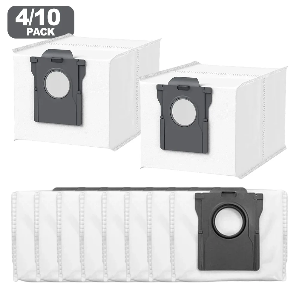 

For Konka X70 Robotic Vacuum Cleaner Vacuum Bags (4/10 Pack) HEPA Vacuum Bags -Durable And Sturdy