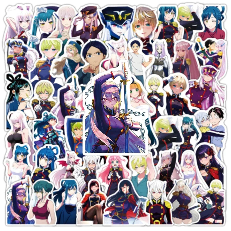 50/30/10PCS Anime Peripheral Graffiti Stickers Anime Character Decoration phone tablet water cup Skateboard  Desktop Stickers